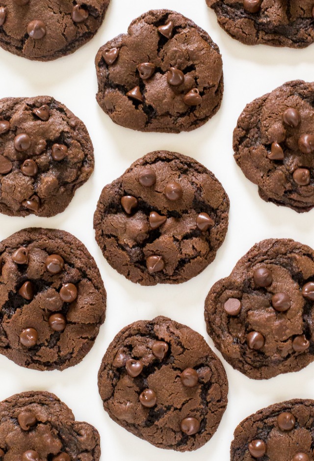 Double Chocolate Chip Cookies