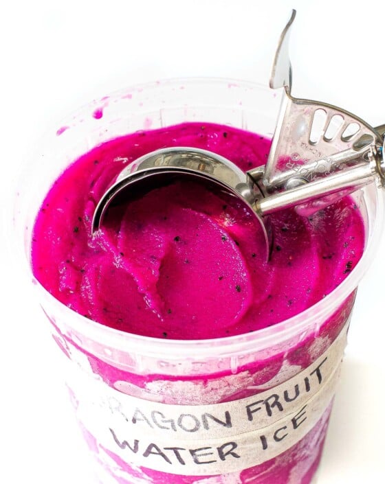 Dragon Fruit Water Ice