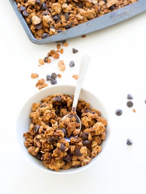 10 Minute Nutella Skillet Granola