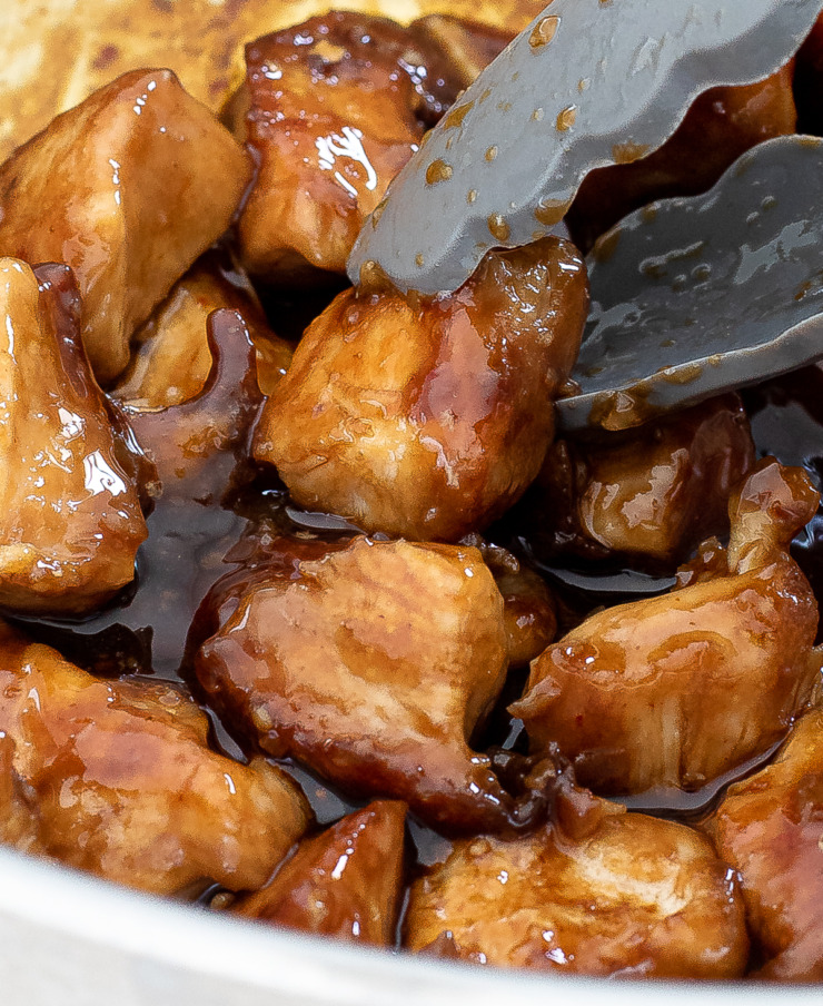 close up shot of chicken