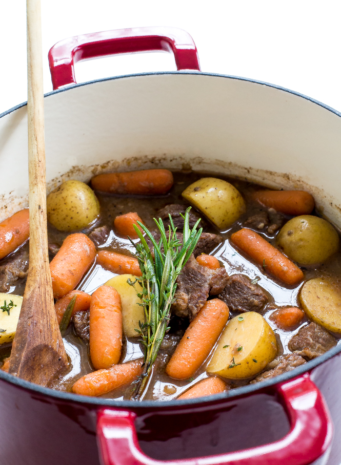 Beef Stew with Carrots & Potatoes