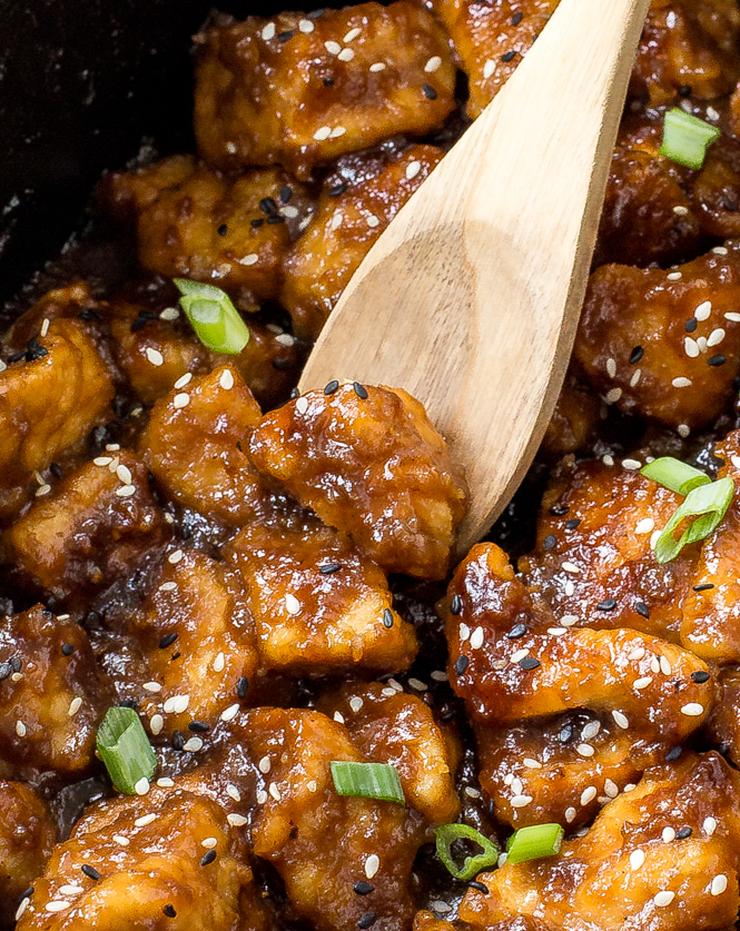 Slow Cooker General Tsos Chicken