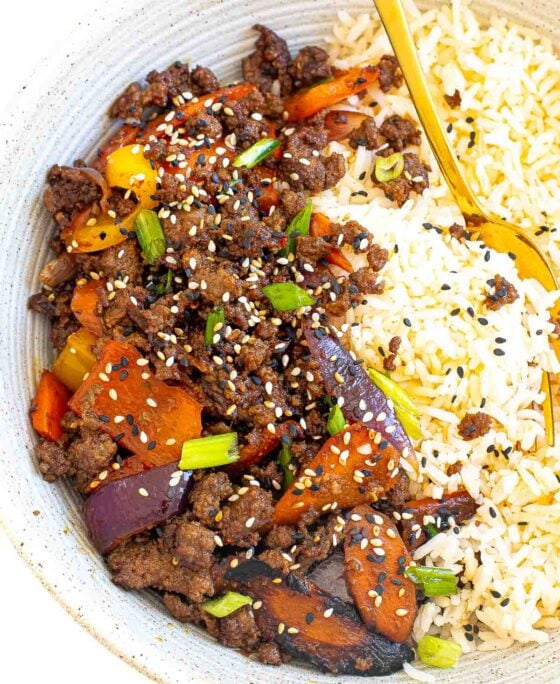 Ground Beef Stir Fry