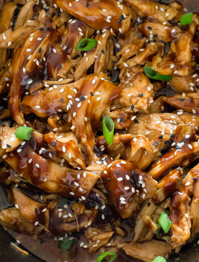 Easy Slow Cooker Honey Garlic Chicken Chef Savvy 