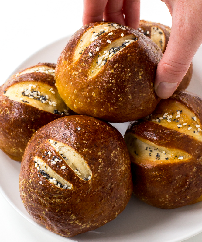 Pretzel deals roll recipes