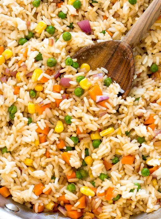Vegetable Fried Rice (20 Minute Meal!) - Chef Savvy