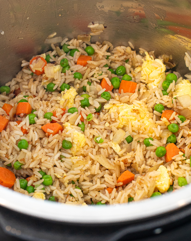 Instant Pot Fried Rice  The Belly Rules The Mind