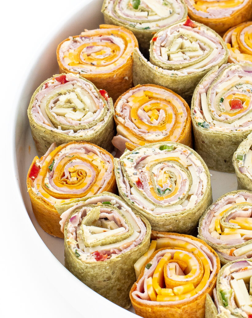 Cream Cheese Ham And Cheese Pinwheels - Chef Savvy