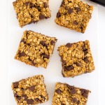 How To Make Pumpkin Chocolate Chip Oatmeal Bars | chefsavvy.com