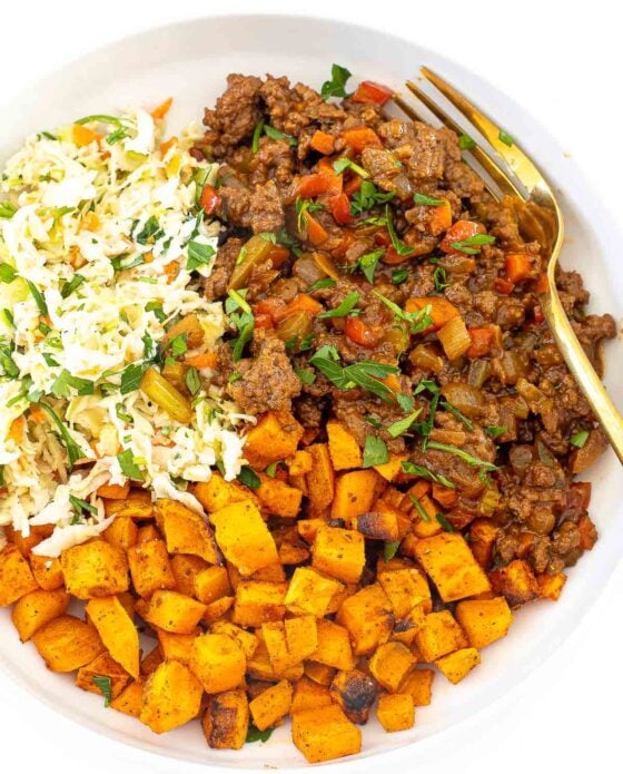 Healthy Sloppy Joe Bowls