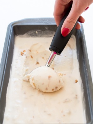 How To Make Butter Brickle Ice Cream (recipe)