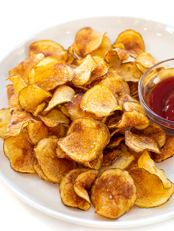 Make Your Own Healthy Potato Chips at Home  Potato chip maker, Healthy  potatoes, Healthy chips