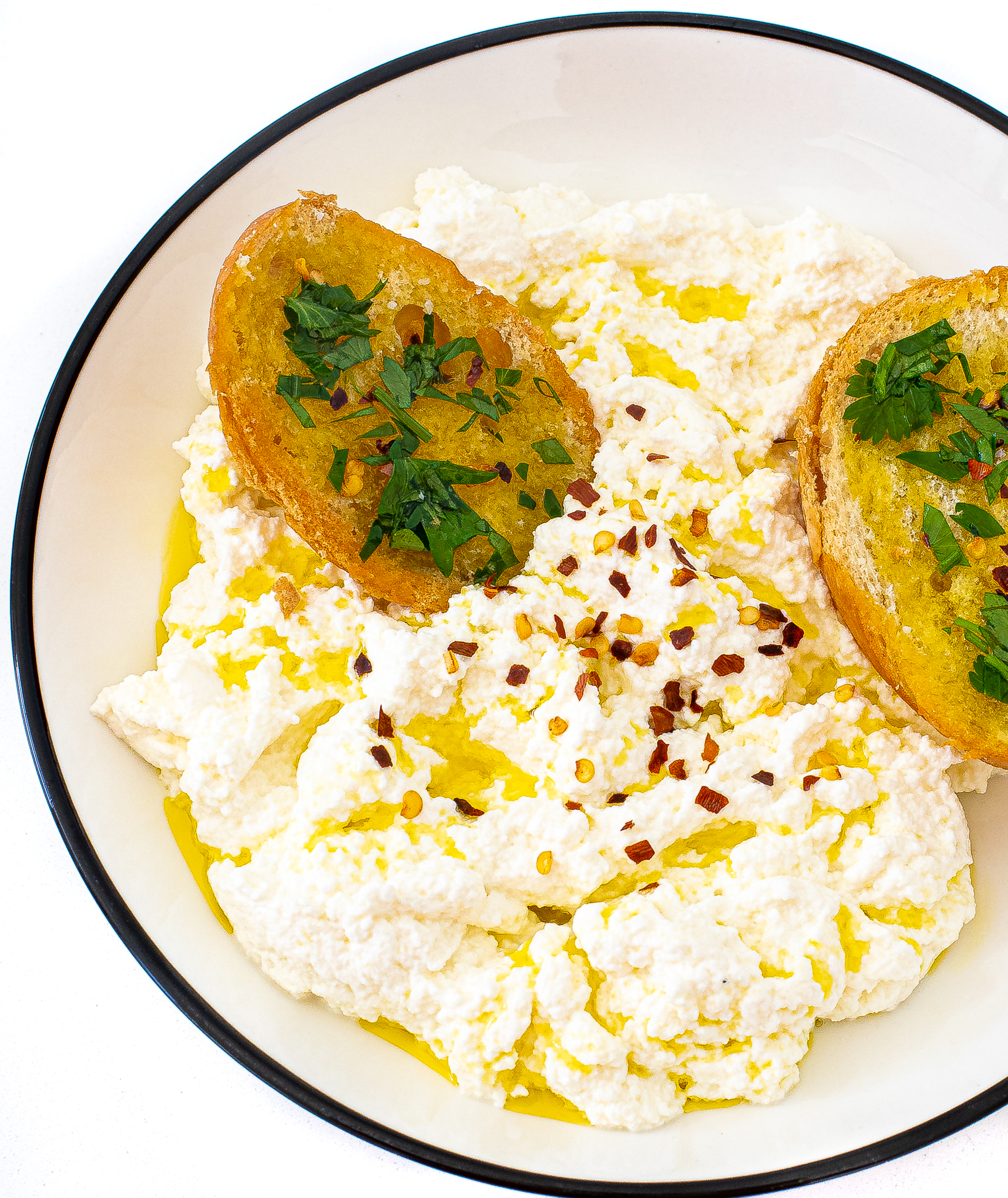4 Ingredient Ricotta Cheese