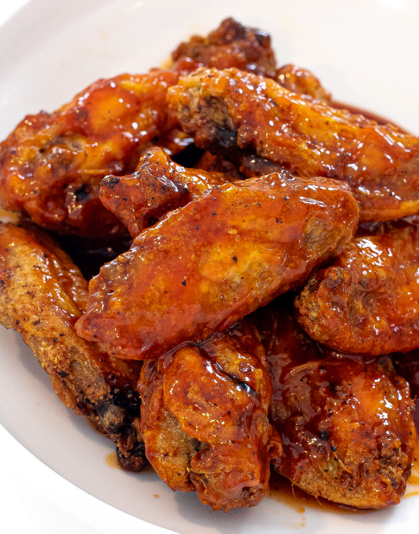 Honey Chipotle Wings (Baked!) - Chef Savvy