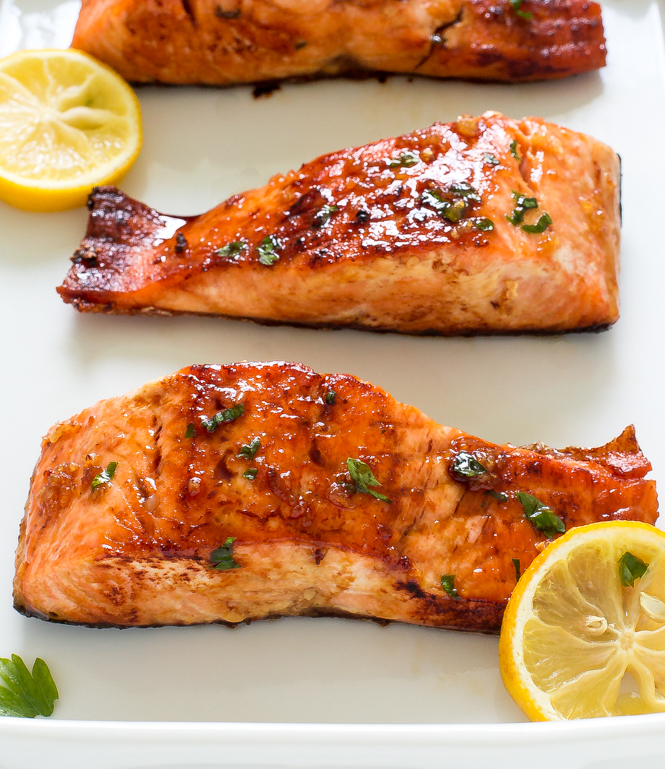 Honey Garlic Salmon