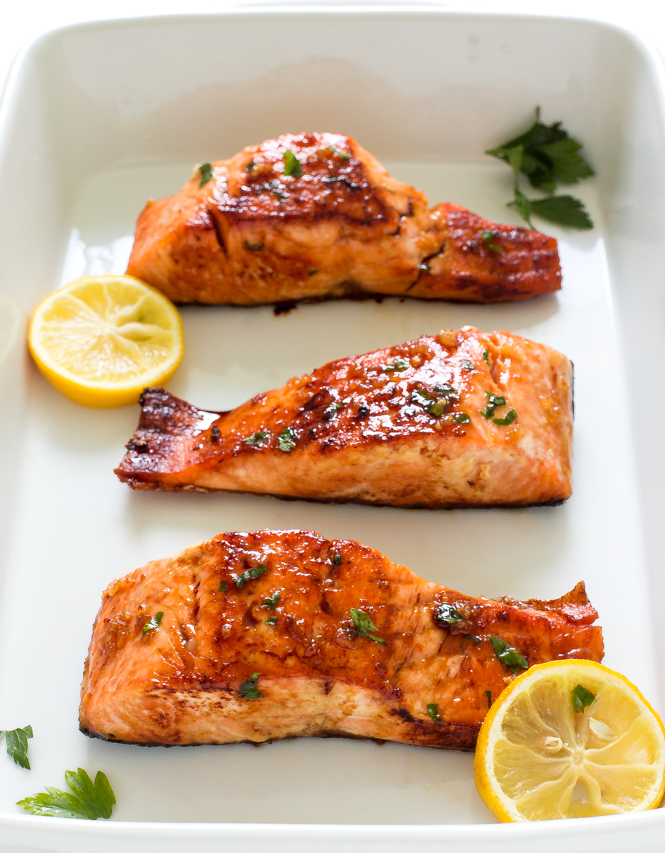 Easy Honey Garlic Salmon 5 Ingredients Chef Savvy