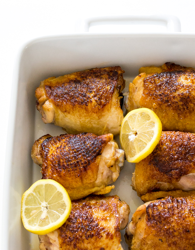 Honey Lemon Garlic Chicken - Chef Savvy