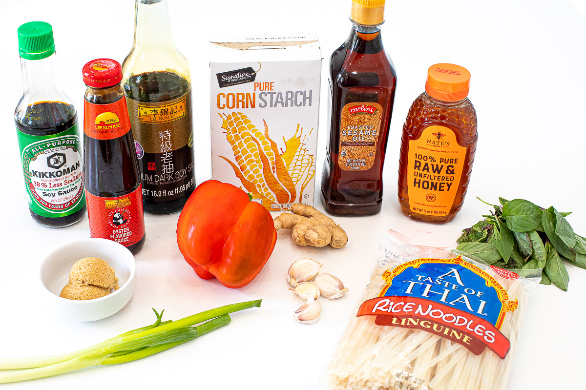 ingredients for drunken noodles