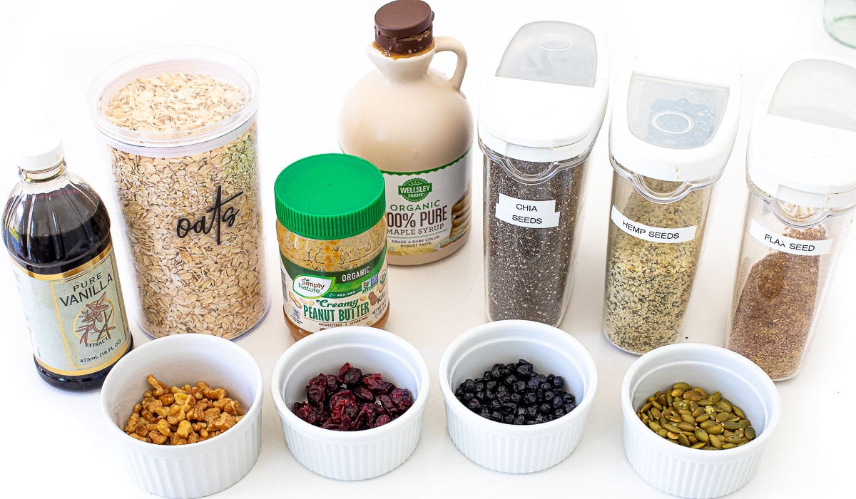 granola cookie ingredients