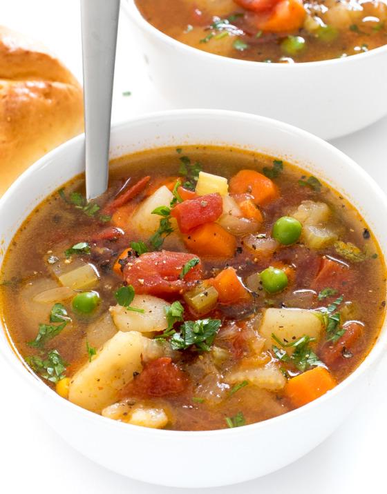 Instant Pot Vegetable Soup