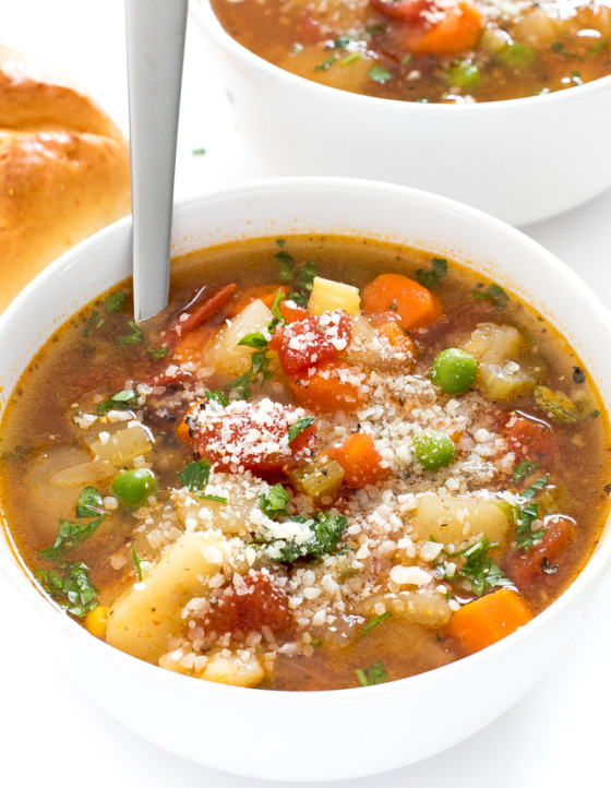 Instant Pot Vegetable Soup