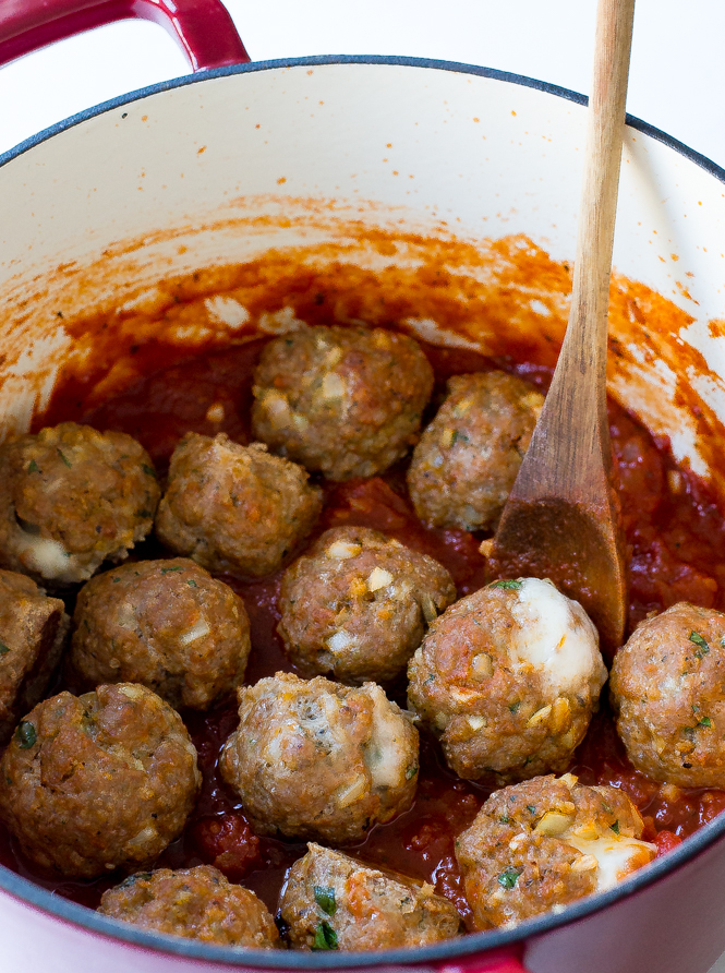 Baked Italian Meatballs | chefsavvy.com