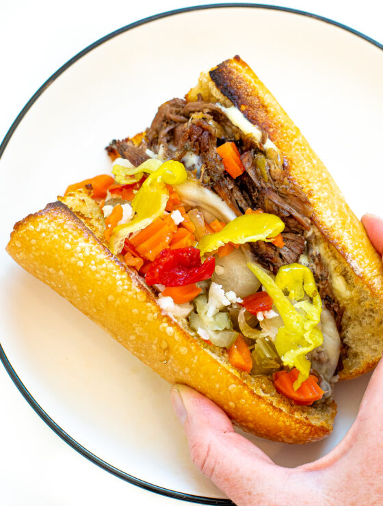 Slow Cooker Italian Beef