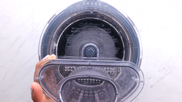 pulsing oreos in food processor