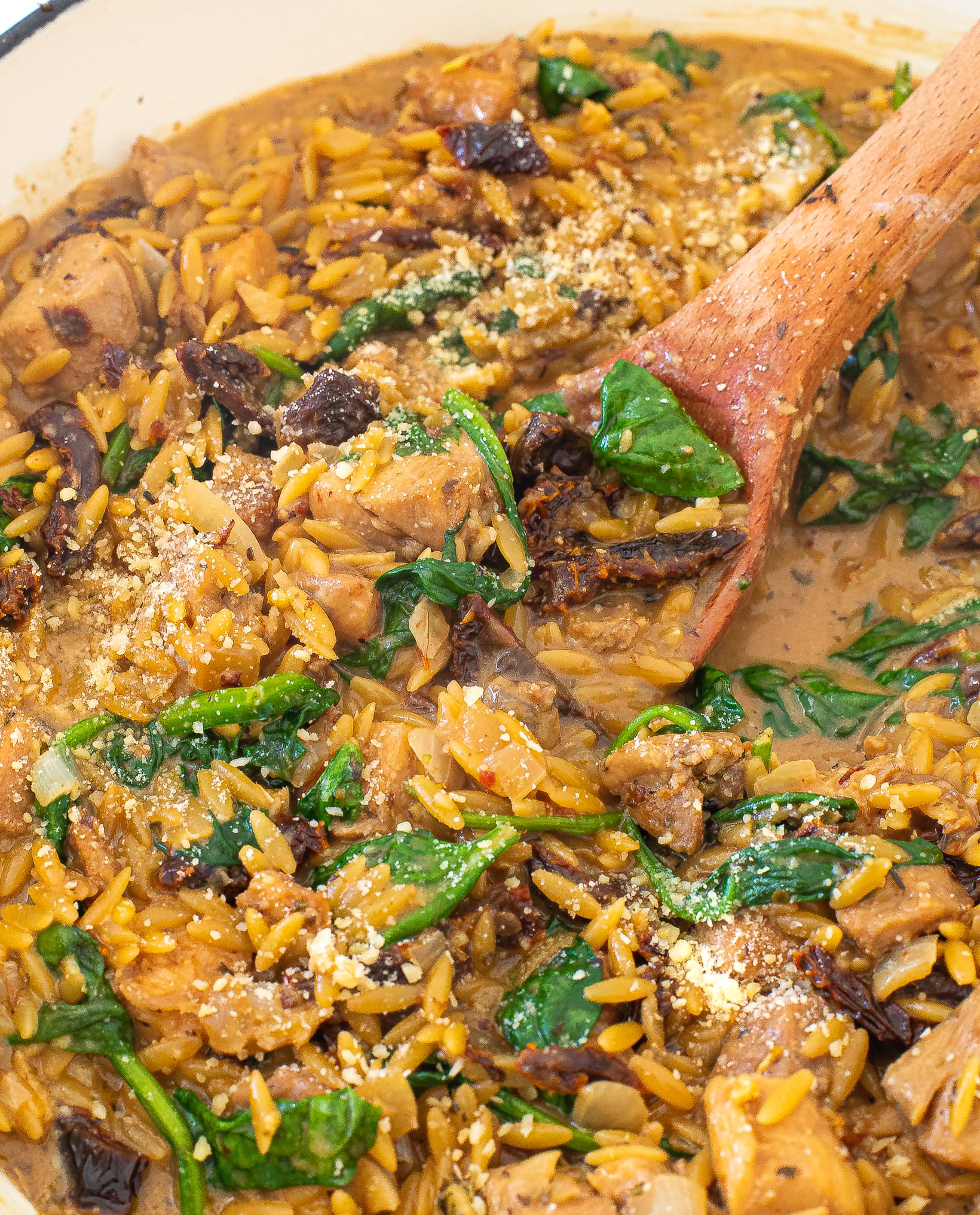 Marry Me Chicken Orzo