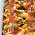 Mexican Stuffed Shells | chefsavvy.com