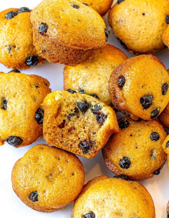 Mini Blueberry Muffins