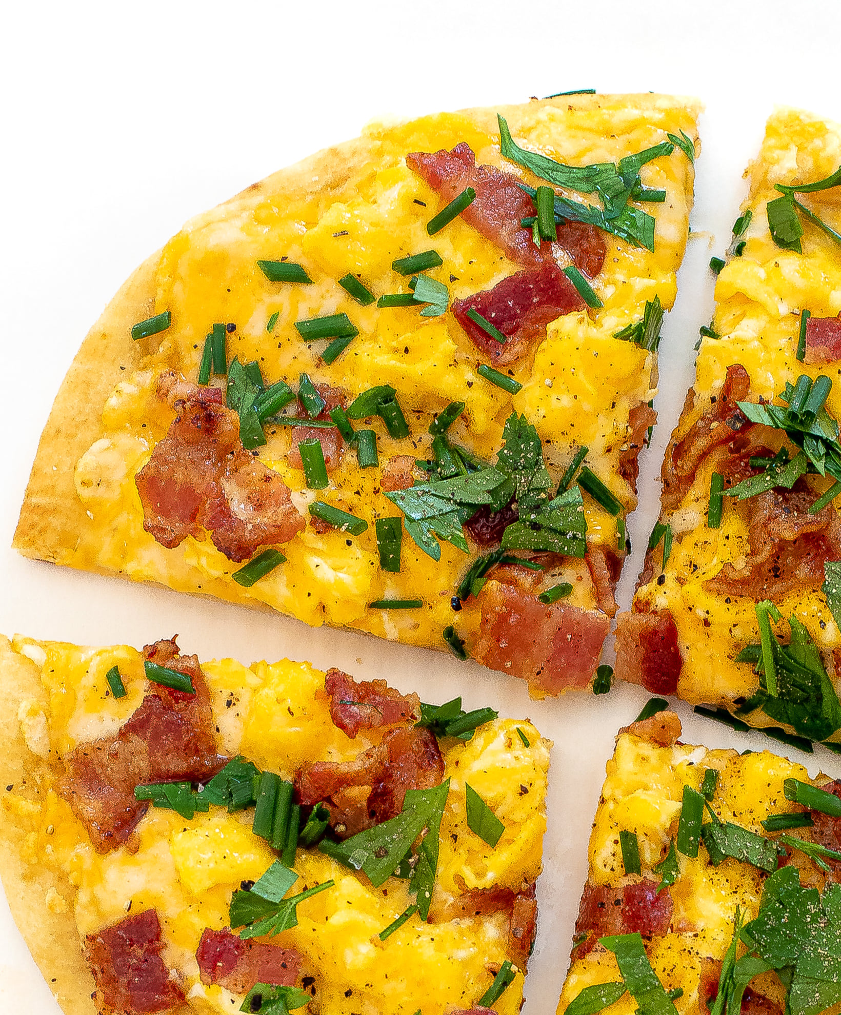 Breakfast Pita Pizza