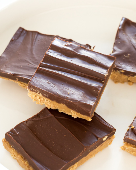 No Bake Peanut Butter Bars