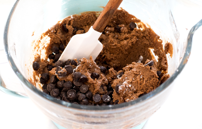 Nutella Chocolate Chip Cookies