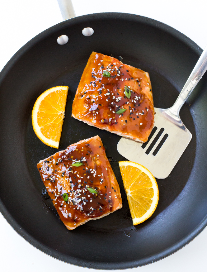 Orange Teriyaki Salmon - Chef Savvy