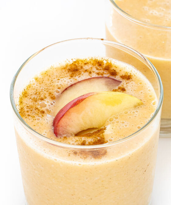 Peach smoothie