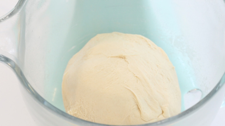 dough in stand mixer