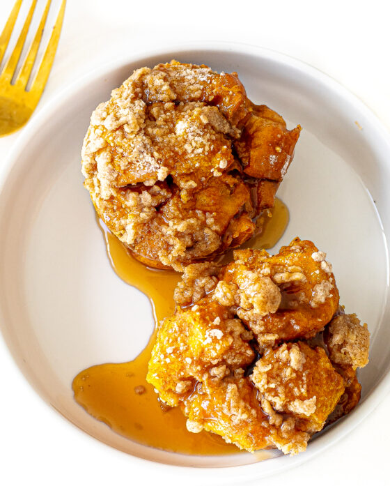 Pumpkin French Toast Muffin Cups