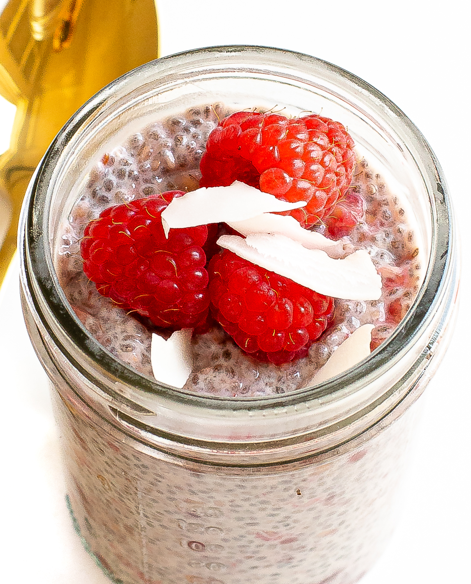 Raspberry Chia Pudding