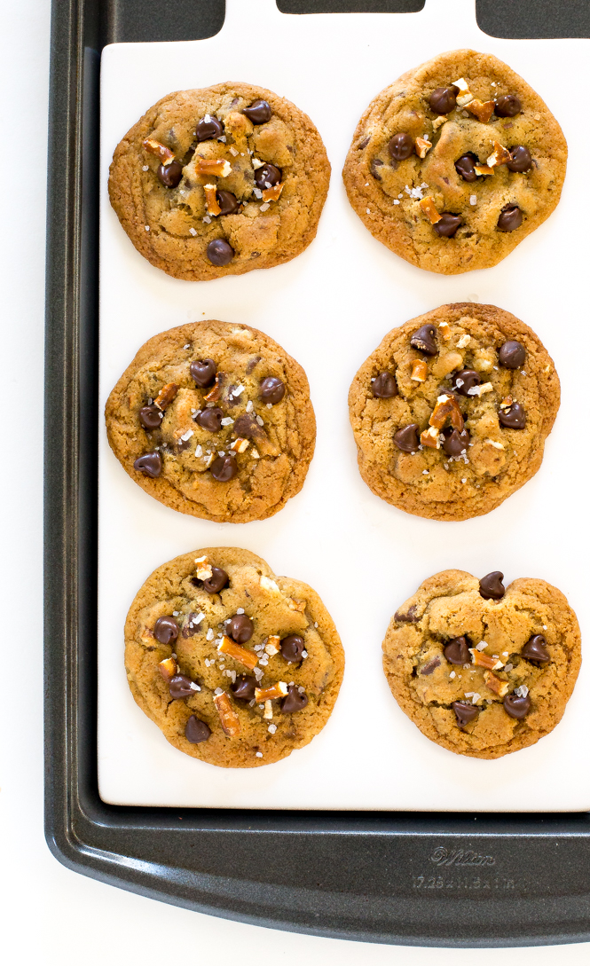Salted Caramel Chocolate Chip Cookies Salted Caramel Chocolate Chip Cookies