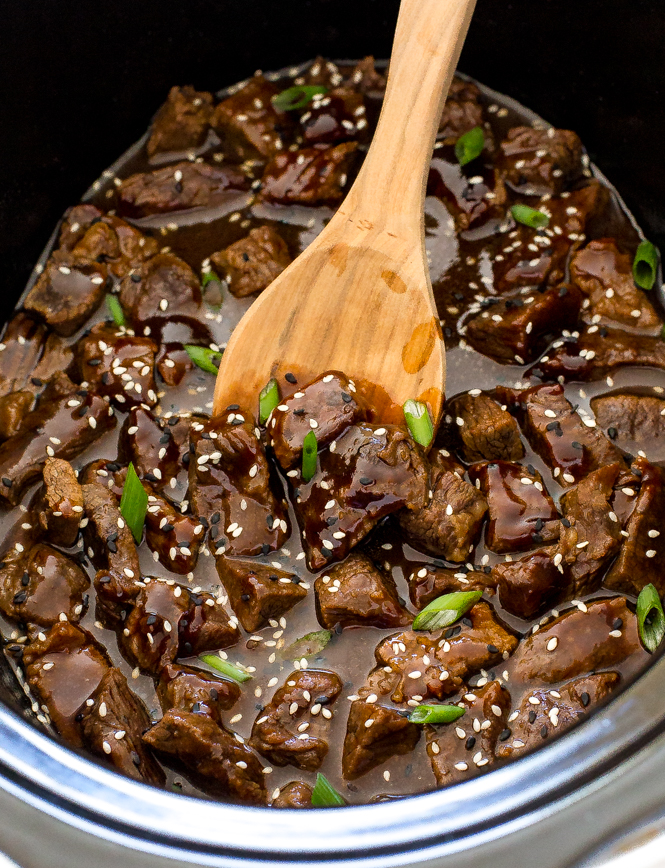 Slow Cooker Korean Beef - Chef Savvy