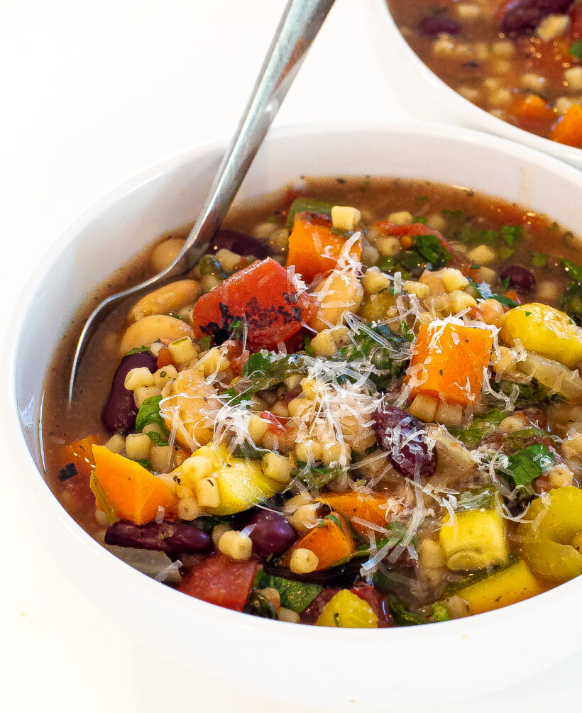 Slow Cooker Minestrone Soup