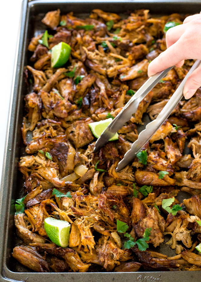 Crispy Slow Cooker Pork Carnitas - Chef Savvy