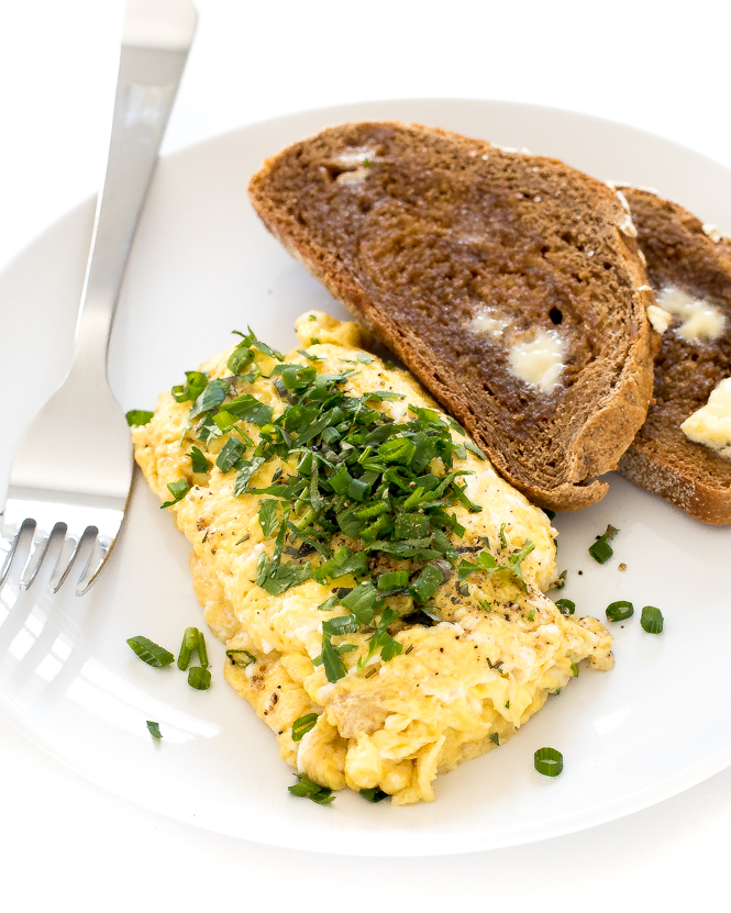 herb scrambled eggs