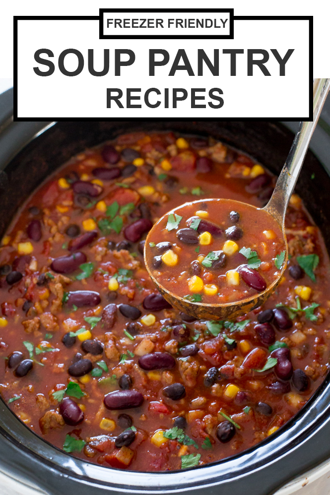 Soup Pantry Recipes | chefsavvy.com