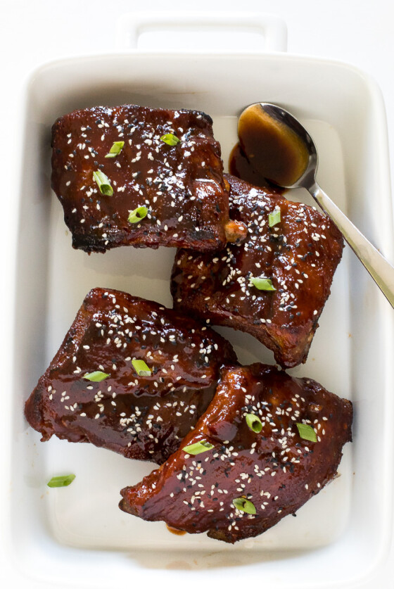 How to make Slow Cooker Asian Style Ribs - Chef Savvy
