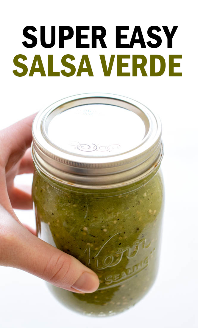 Super Easy Salsa Verde