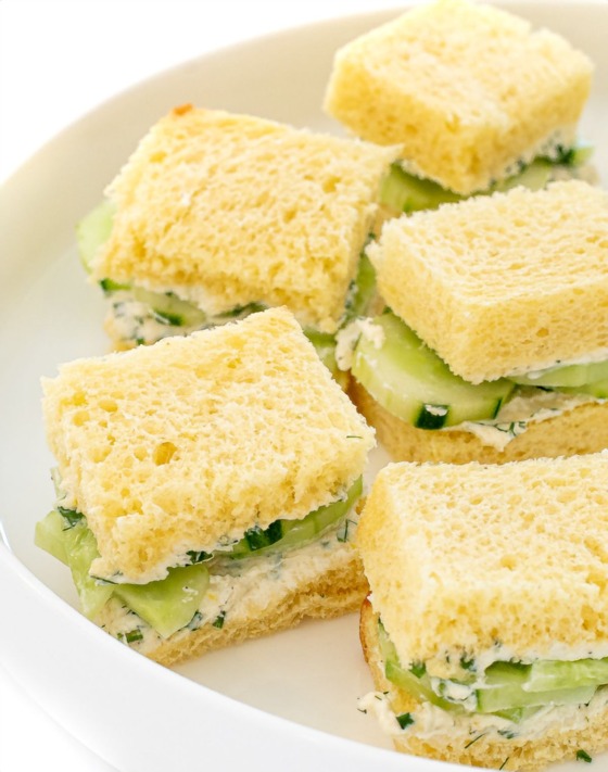 Cucumber Tea Sandwiches