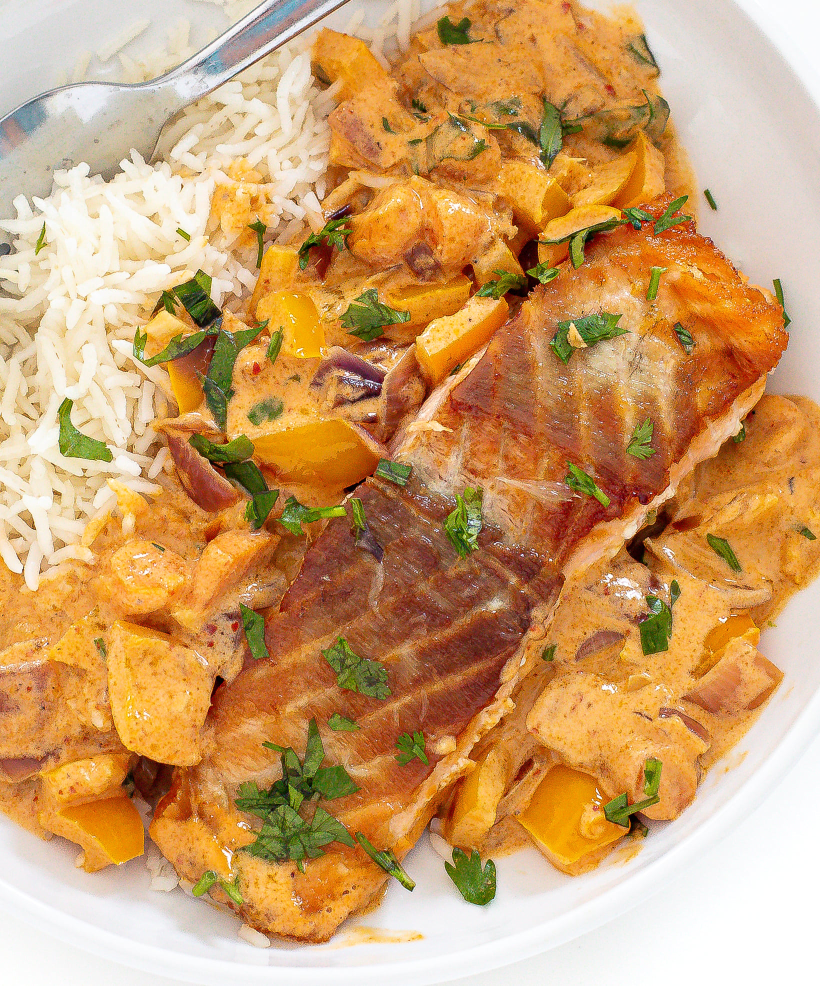 Coconut Curry Salmon