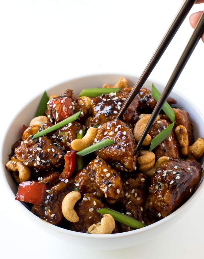 Better Than Takeout Cashew Chicken 20 Minutes Chef Savvy   The Best 20 Minute Cashew Chicken 